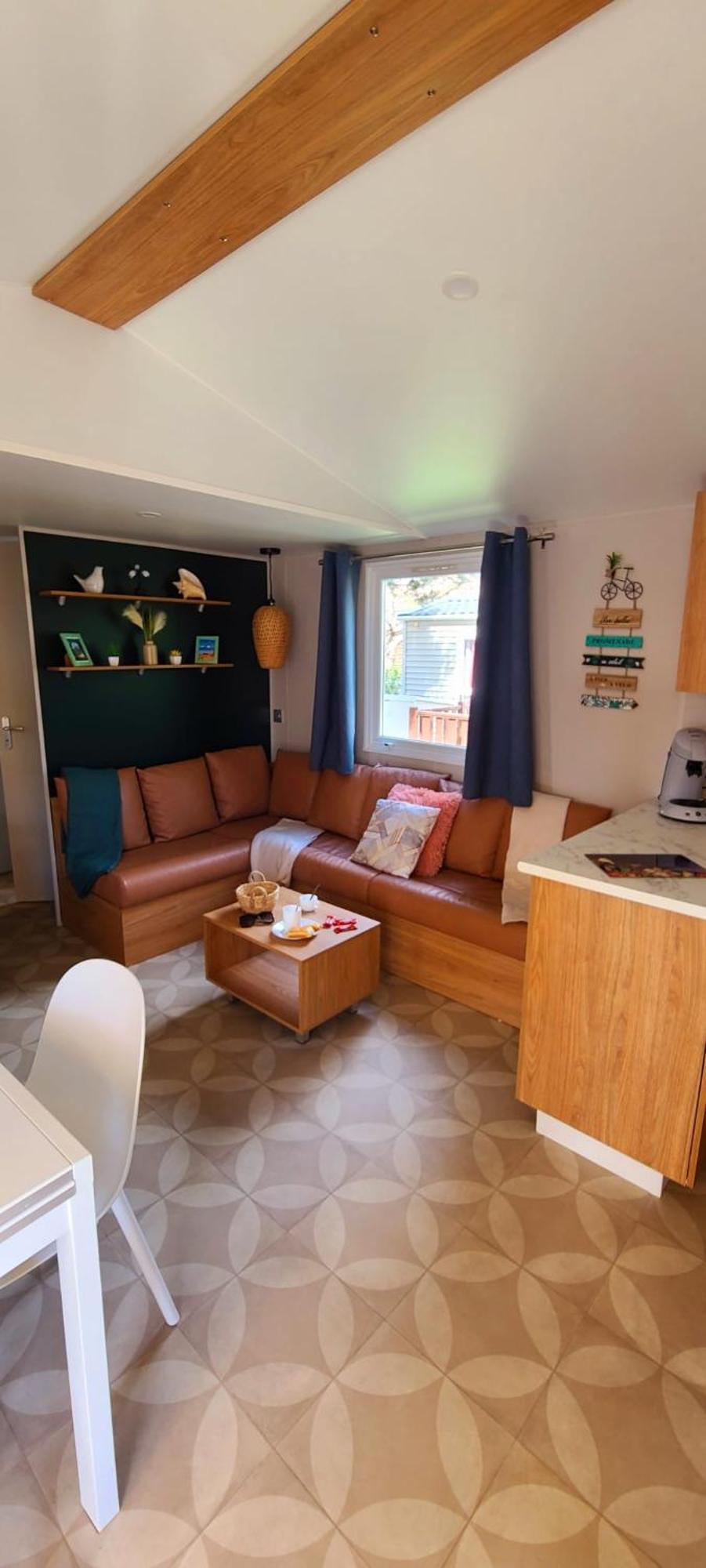 Mobil-Home Le Cocon Fun Pass Non Inclus Canet-en-Roussillon Extérieur photo
