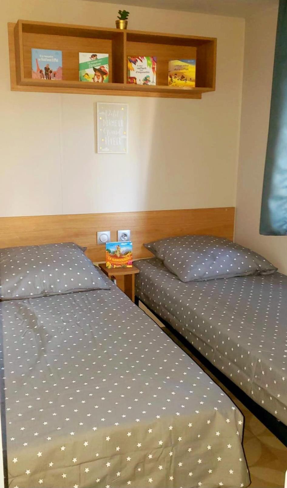 Mobil-Home Le Cocon Fun Pass Non Inclus Canet-en-Roussillon Extérieur photo