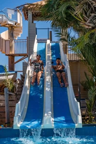 Mobil-Home Le Cocon Fun Pass Non Inclus Canet-en-Roussillon Extérieur photo